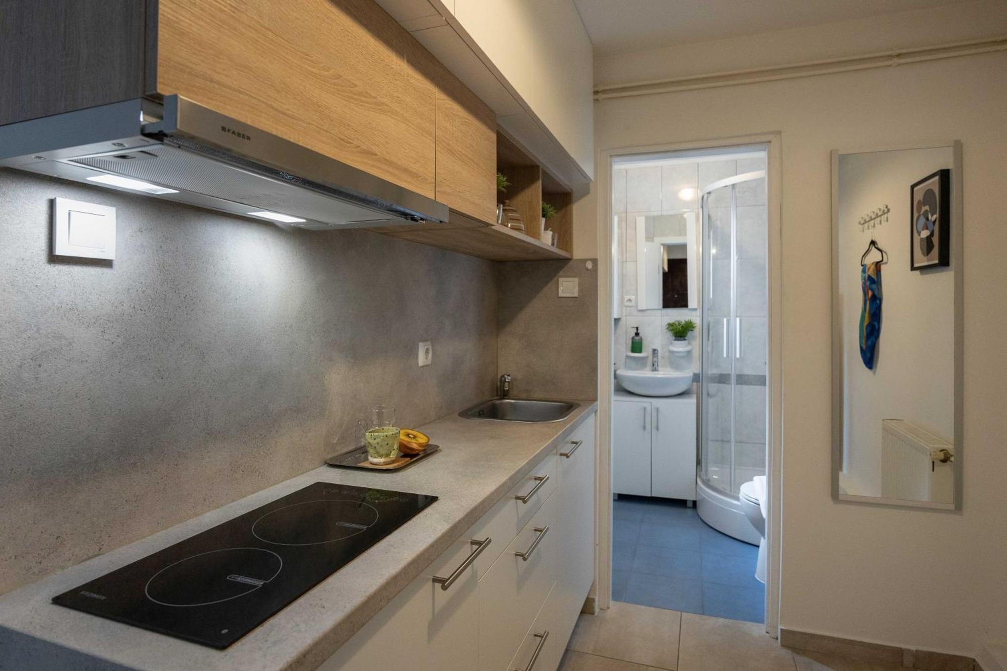Modern Studio Near City Center Zagreb Eksteriør bilde